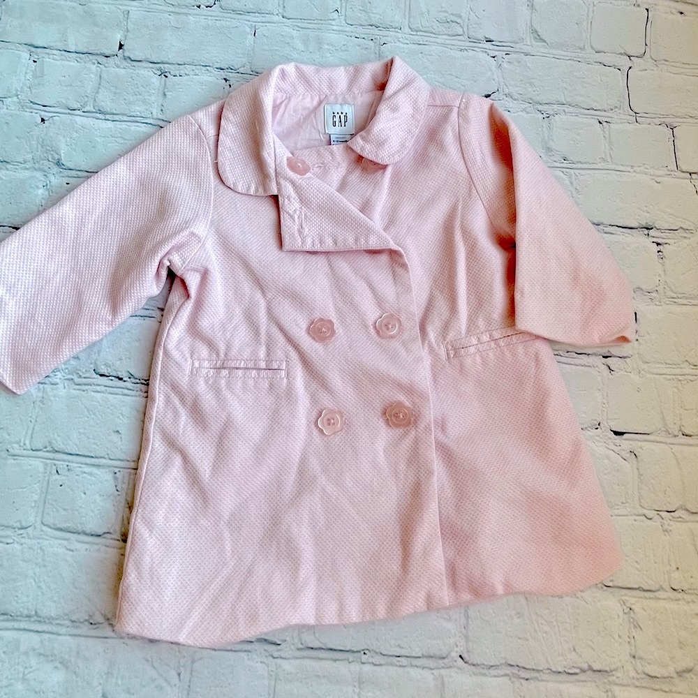 baby Gap Pea Coat - Light Pink